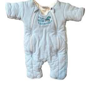 Magic Sleepsuit Baby Blue Footie